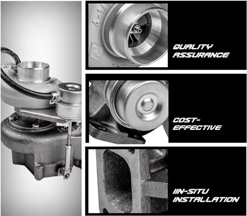 Engine component WD10G220E23 Turbocharger